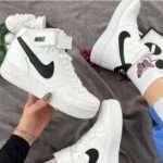 Nike Air Force 1 High White and Black for Men1