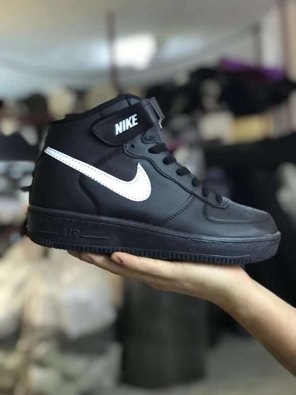 Nike Air Force 1 High White and Black for Men